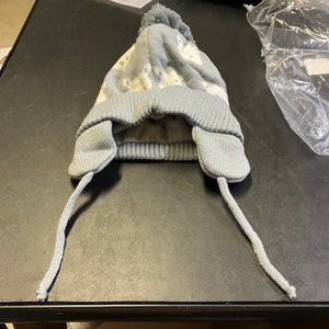 Lahozhen Youth Gray/White Bears Beanie Winter Hat S NIP